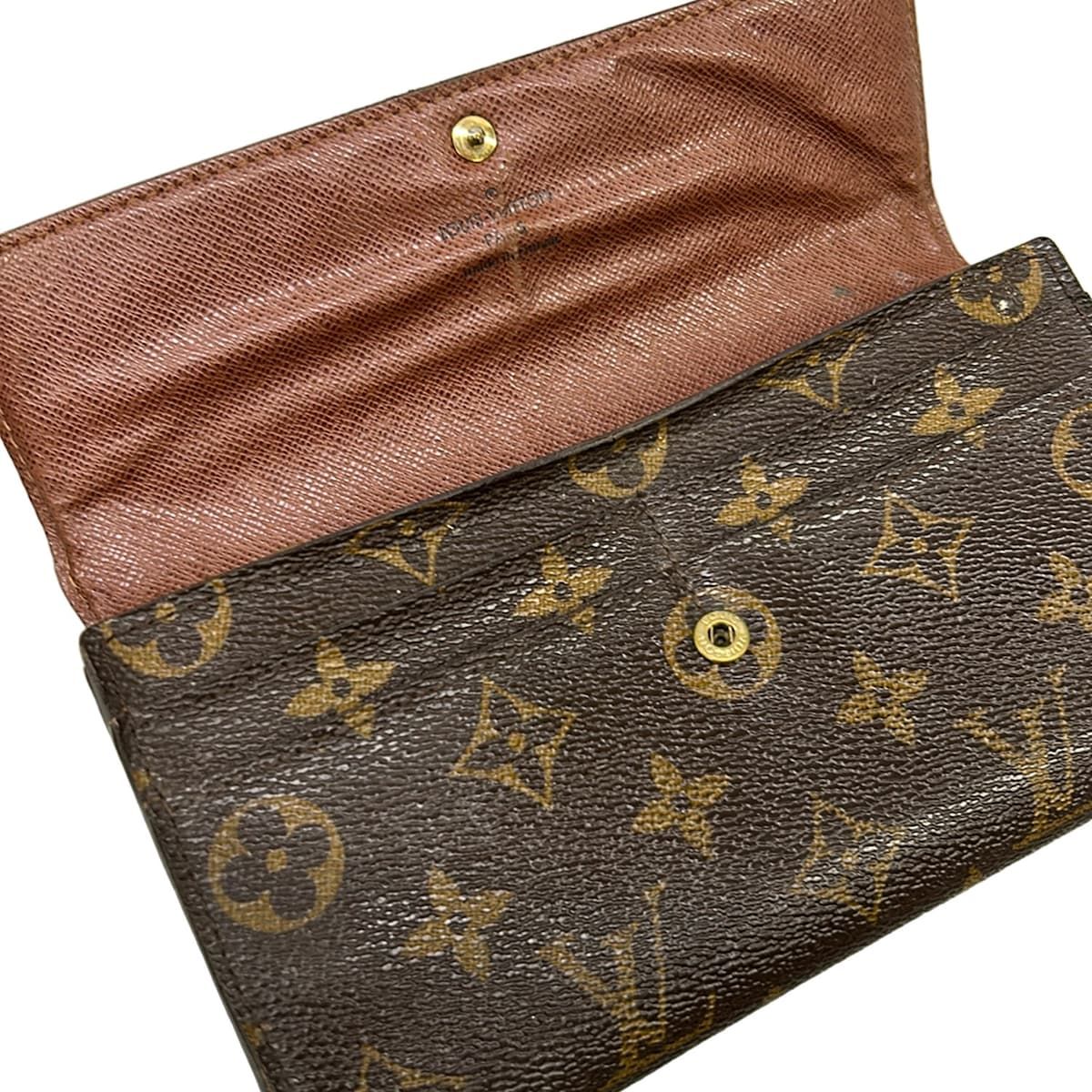 Louis Vuitton Wallet Monogram Portefeuille Sarah — view 3