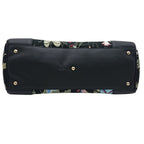 Gucci Kris Knight Large Flora Bamboo 2-Way Shoulder Bag Floral Black — view 6