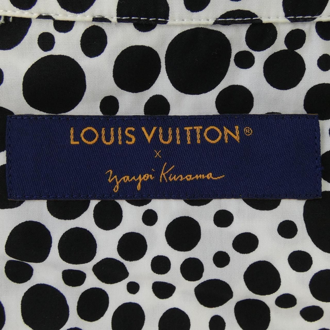 Louis Vuitton LV YK Infinity Dot Printed Zipped Shirt Yayoi Kusama Jacket — view 4
