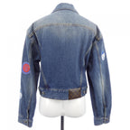 Louis Vuitton Yayoi Kusama Denim Jacket — view 2