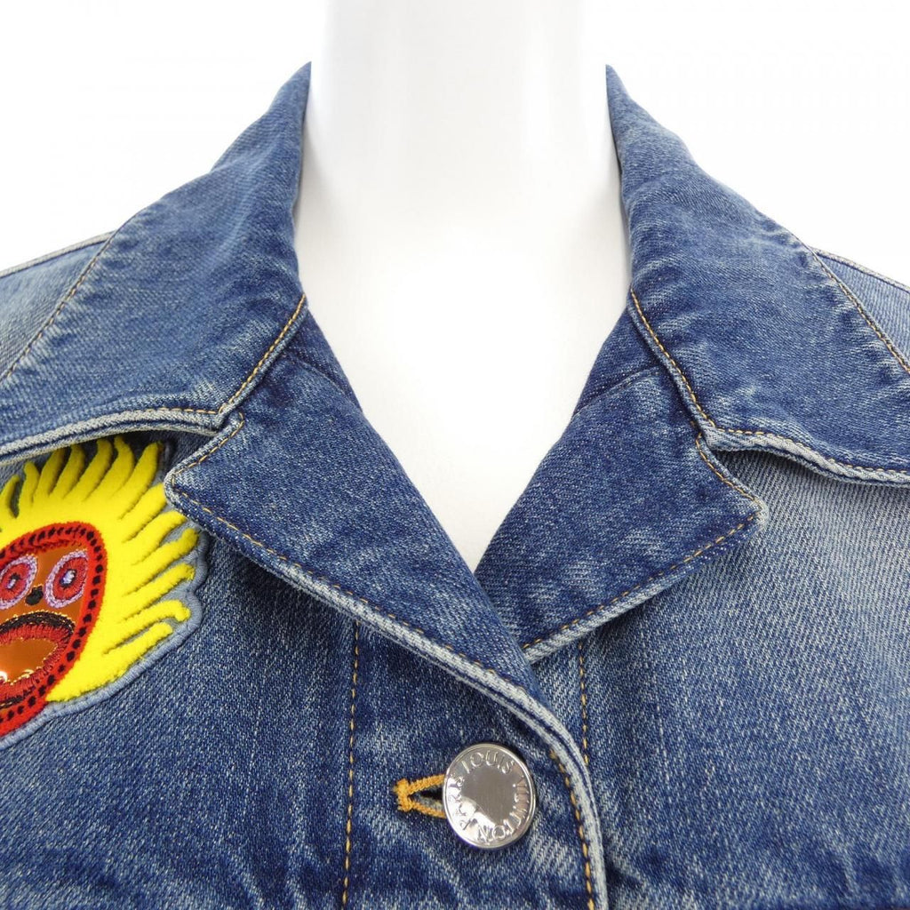 Louis Vuitton Yayoi Kusama Denim Jacket — view 6