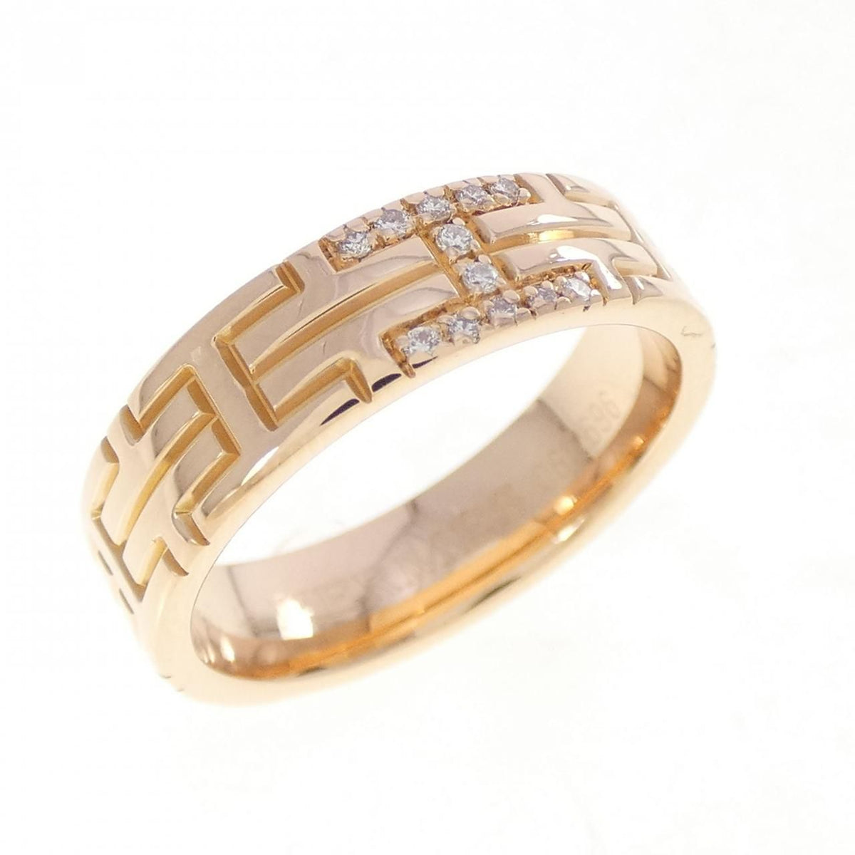 Hermes Kilim Ring Gold