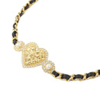 Chanel Choker Necklace Gold