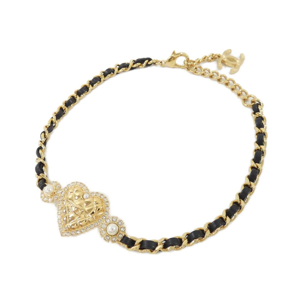 Chanel Choker Necklace Gold — view 2