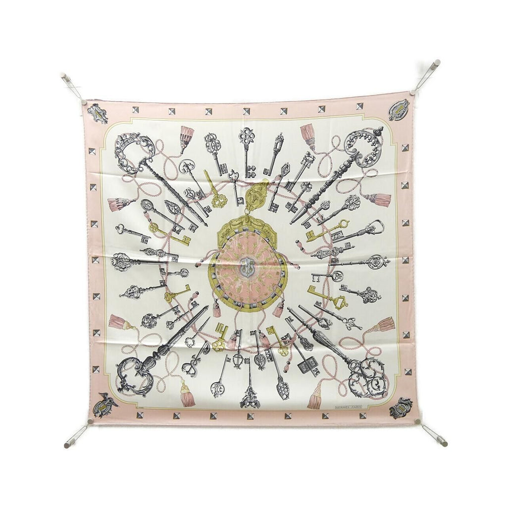 Hermes les Cles Carre Scarf