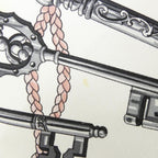 Hermes les Cles Carre Scarf — view 5