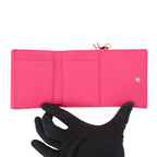 Dior Trifold Wallet Lady Lotus Cannage — view 4