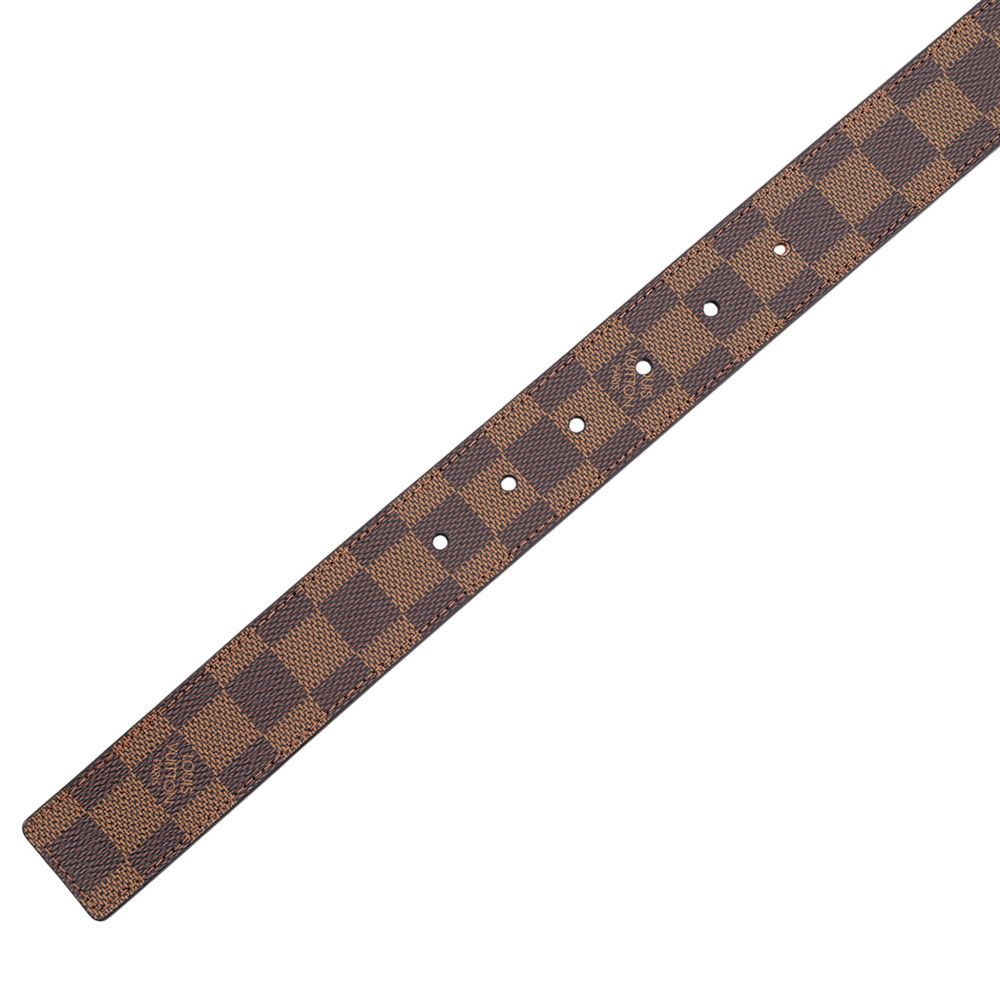 Louis Vuitton Belt Damier Ebene Ceinture Inventeur Reversible — view 6