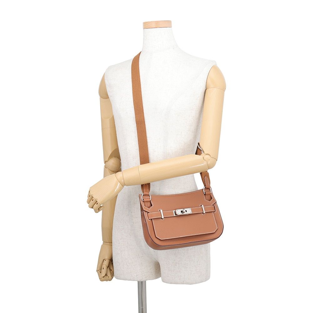 Hermes Jypsiere Mini Gold Silver Evercolor — view 4