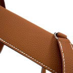 Hermes Shoulder Bag Vide Poche Gold Silver Togo — view 7