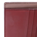 Bottega Veneta Intrecciato Leather Wallet Bifold Coin Purse Bordeaux — view 5