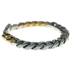 Louis Vuitton Monogram Collier Chain Links Patches Strass Rhinestone Metal — view 3