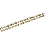 Dior Dock Tag Logo Plate Necklace Gold — view 5