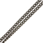 Dior Oblique Rhinestone Pendant Chain Necklace — view 4