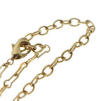 Louis Vuitton Collier Forever Young Monogram Motif Chain Necklace Gold — view 4