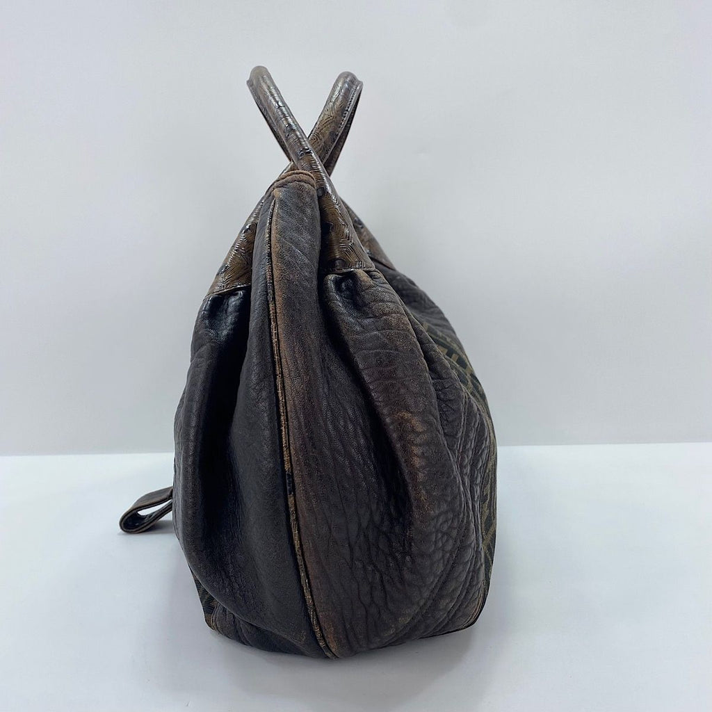 Fendi Handbag Spy Brown — view 4