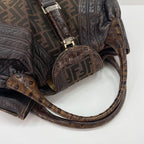 Fendi Handbag Spy Brown — view 8