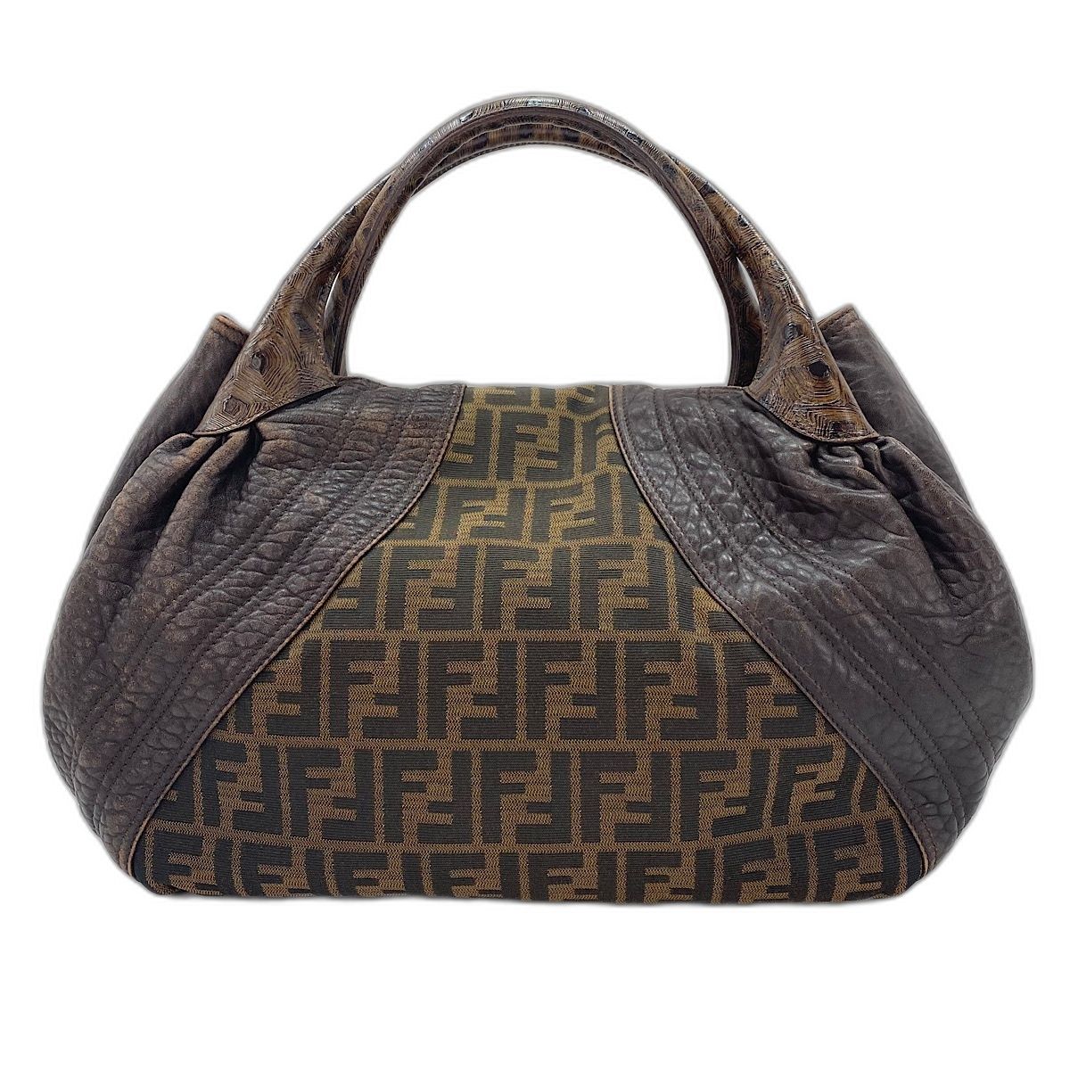 Fendi Handbag Spy Brown — view 2