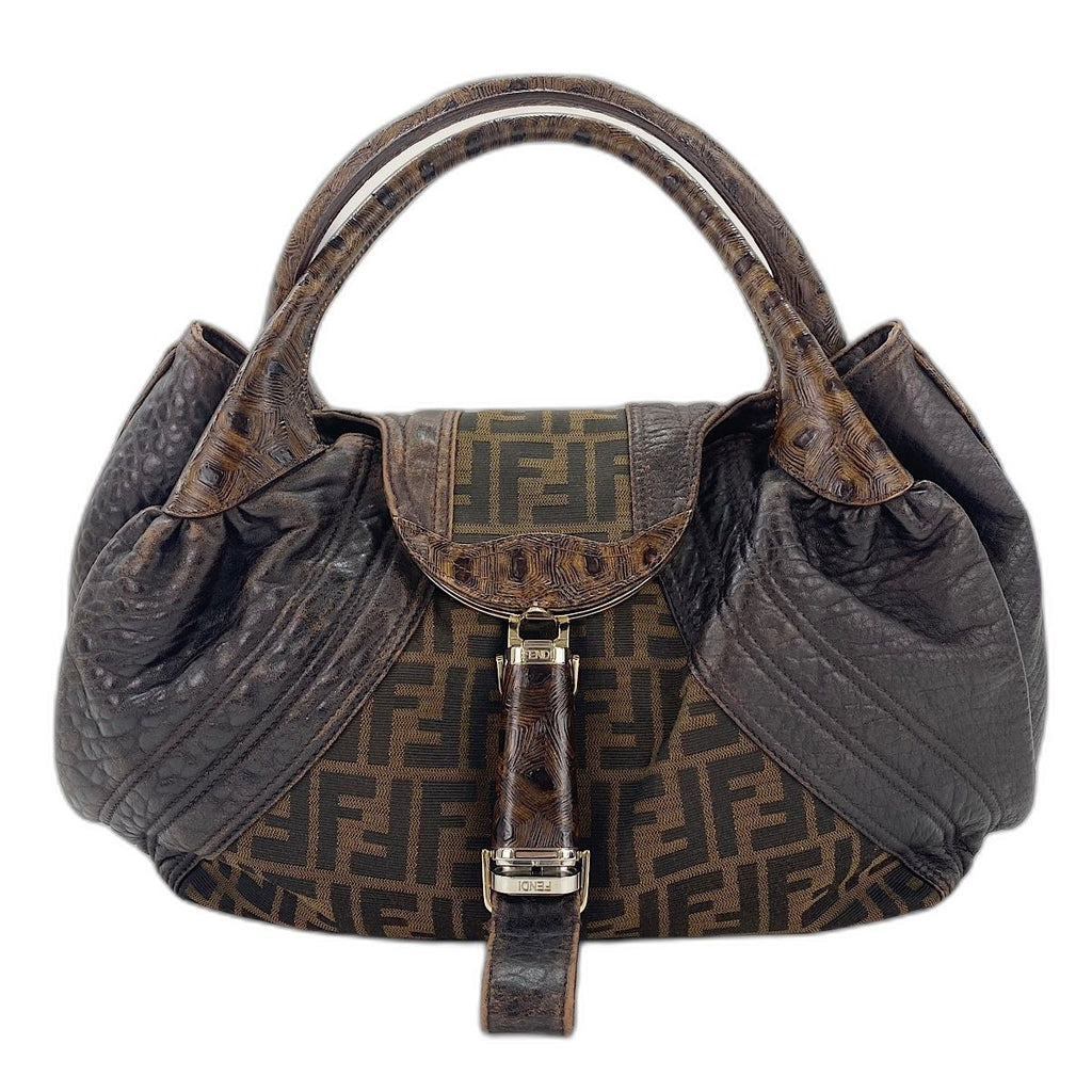 Fendi Handbag Spy Brown