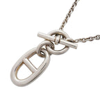 Hermes Necklace Chaine D'Ancre Amulet Silver
