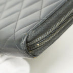 Chanel Wallet Cambon Lambskin Black Silver — view 5