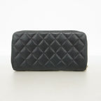 Chanel Wallet Cambon Lambskin Black Silver — view 7