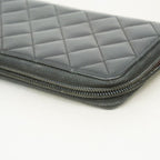 Chanel Wallet Cambon Lambskin Black Silver — view 6