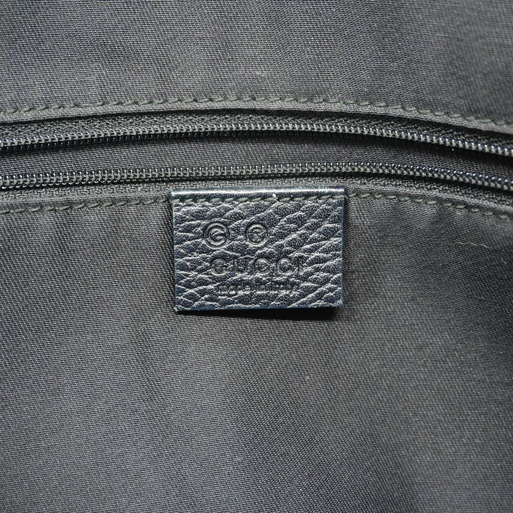 Gucci Tote Bag GG Nylon Black Silver — view 5