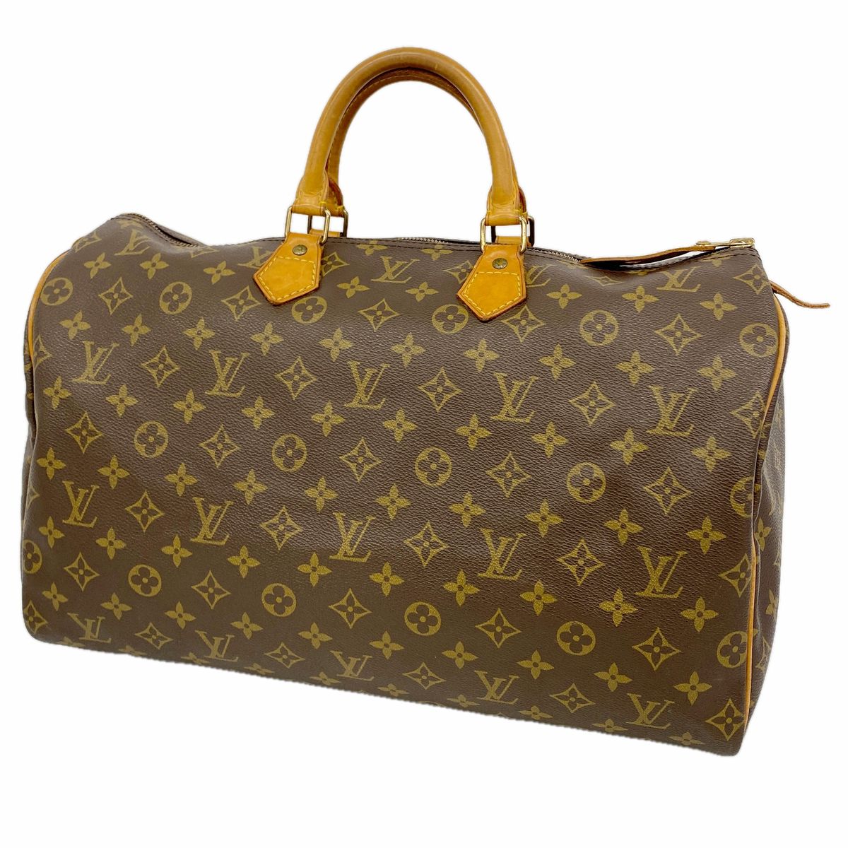 Louis Vuitton Handbag Monogram Speedy 40 Brown