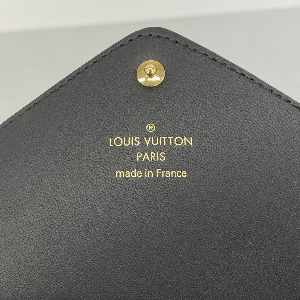Louis Vuitton Pouch Monogram Game on Pochette Kirigami Black White — view 5