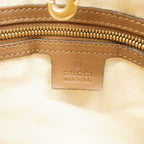Gucci Tote Bag GG Supreme Brown Gold — view 5