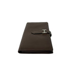 Hermes Bearn Soufflet Veau Epsom Bifold Wallet Chocolat Brown — view 5
