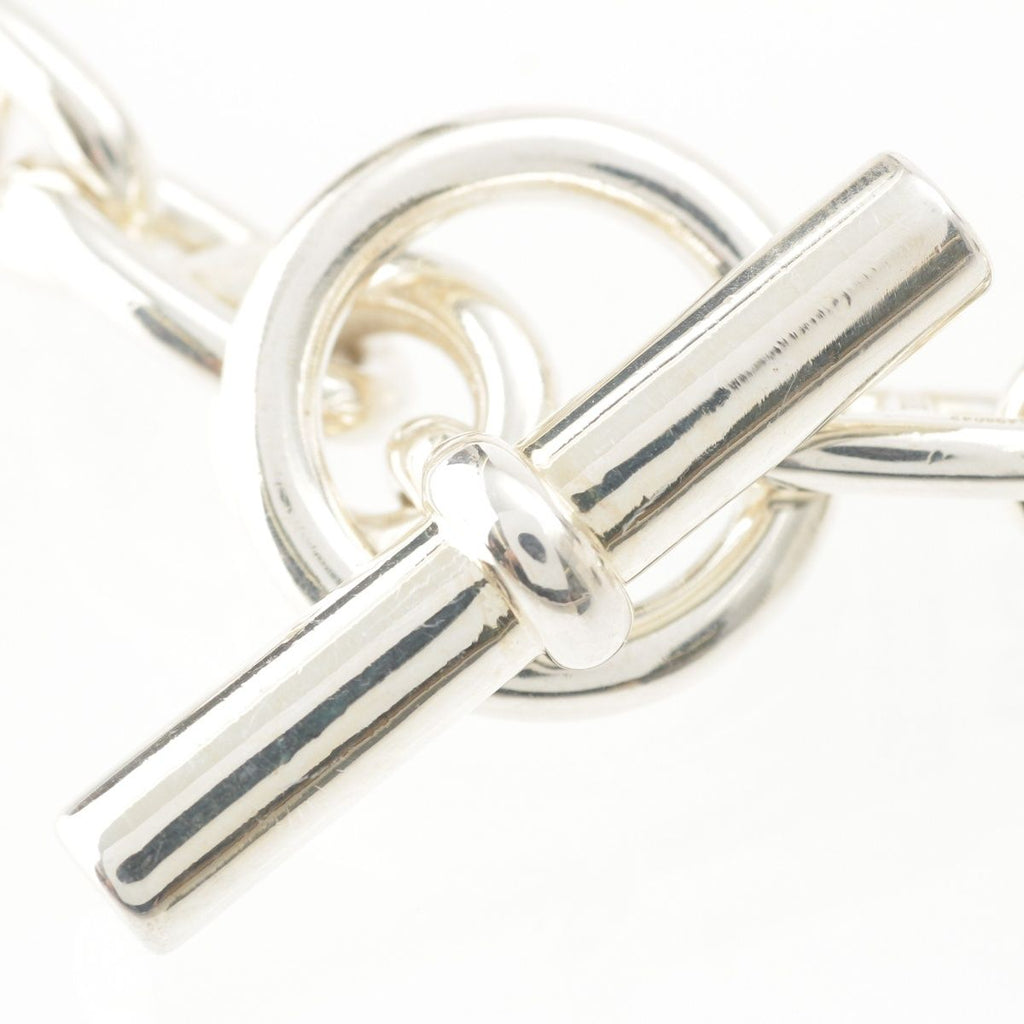 Hermes Chaine D'Ancre MM 18 Top Bracelet Bangle Silver — view 2