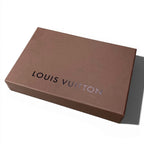 Louis Vuitton Silk 100 Large LV Leopard Black Brown Scarf — view 6