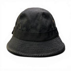 Gucci Gold Plate GG Canvas Bucket Hat M Black — view 5