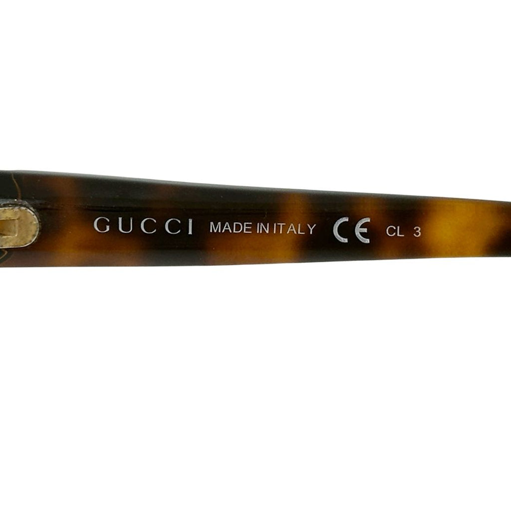 Gucci Sunglasses Bree Brown S Tortoiseshell Pattern GG Eyewear — view 6