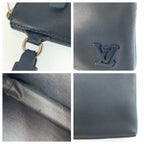 Louis Vuitton LV Aerogram Pochette iPad Blue Silver — view 5