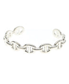 Hermes Bracelet Bangle Silver