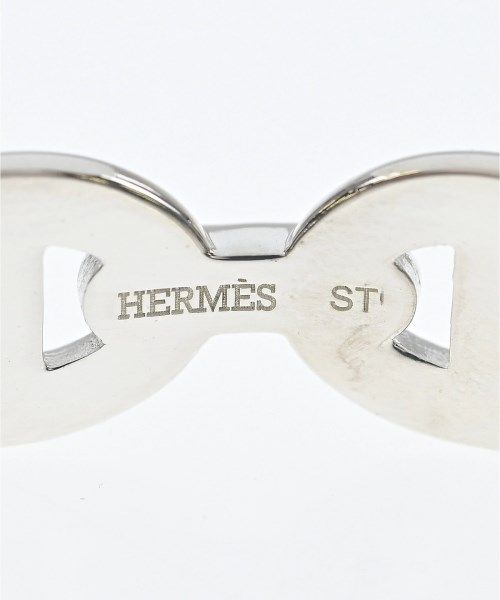 Hermes Bracelet Bangle Silver — view 4