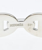 Hermes Bracelet Bangle Silver — view 4