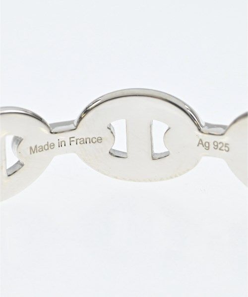 Hermes Bracelet Bangle Silver — view 5