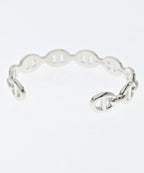 Hermes Bracelet Bangle Silver — view 2