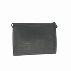 Fendi Monster Leather Clutch Black — view 2