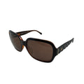 Chanel Sunglasses Quilted CC Logo Brown Black Gold Eyewear