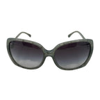 Chanel Sunglasses CC Logo Acetate Green Silver Eyewear — view 3