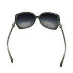 Chanel Sunglasses CC Logo Acetate Green Silver Eyewear — view 4