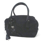 Prada Evening Bear Bijou Handbag Black — view 2