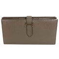 Hermes Wallet Bearn Soufflet Soufflet Epsom Etain Gray