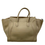 Celine Handbag Luggage Small Square Phantom Gray Leather — view 3