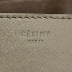 Celine Handbag Luggage Small Square Phantom Gray Leather — view 8